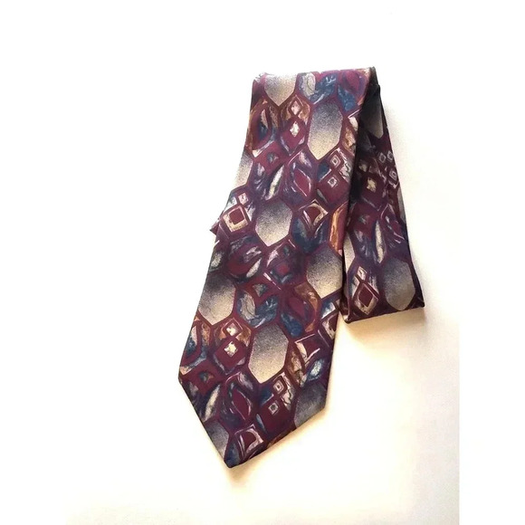 Colours by Alexander Julian Print Tie - Picture 2 of 4